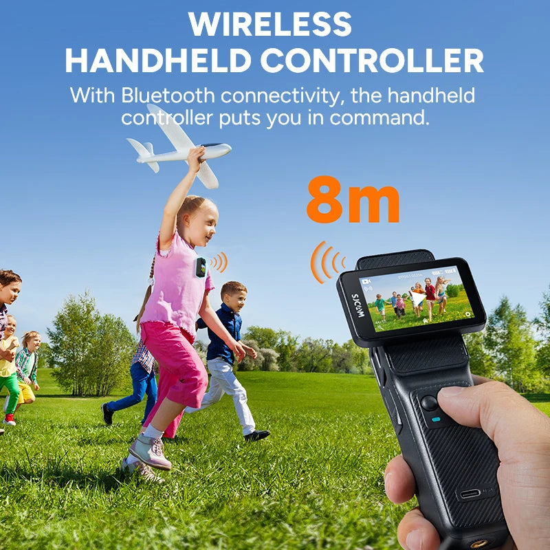 4K 30fps Flip Touch Screen Action Camera Long Battery