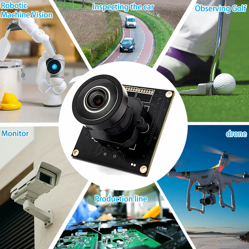 4K 60FPS USB Camera Module IMX678 112 Wide Lens