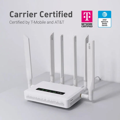 High-Speed 5G Wi-Fi 6 Router with Detachable Antennas