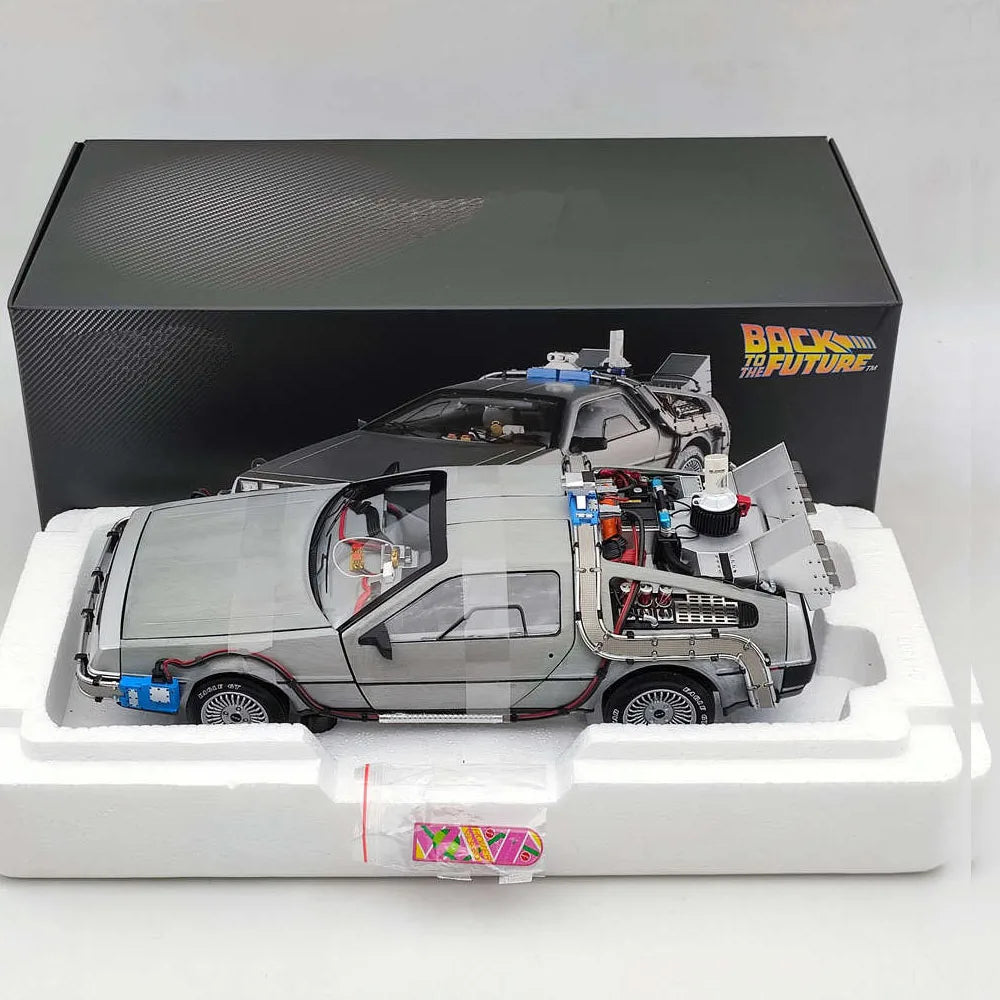 1:18 Diecast Back to the Future Time Machine Model