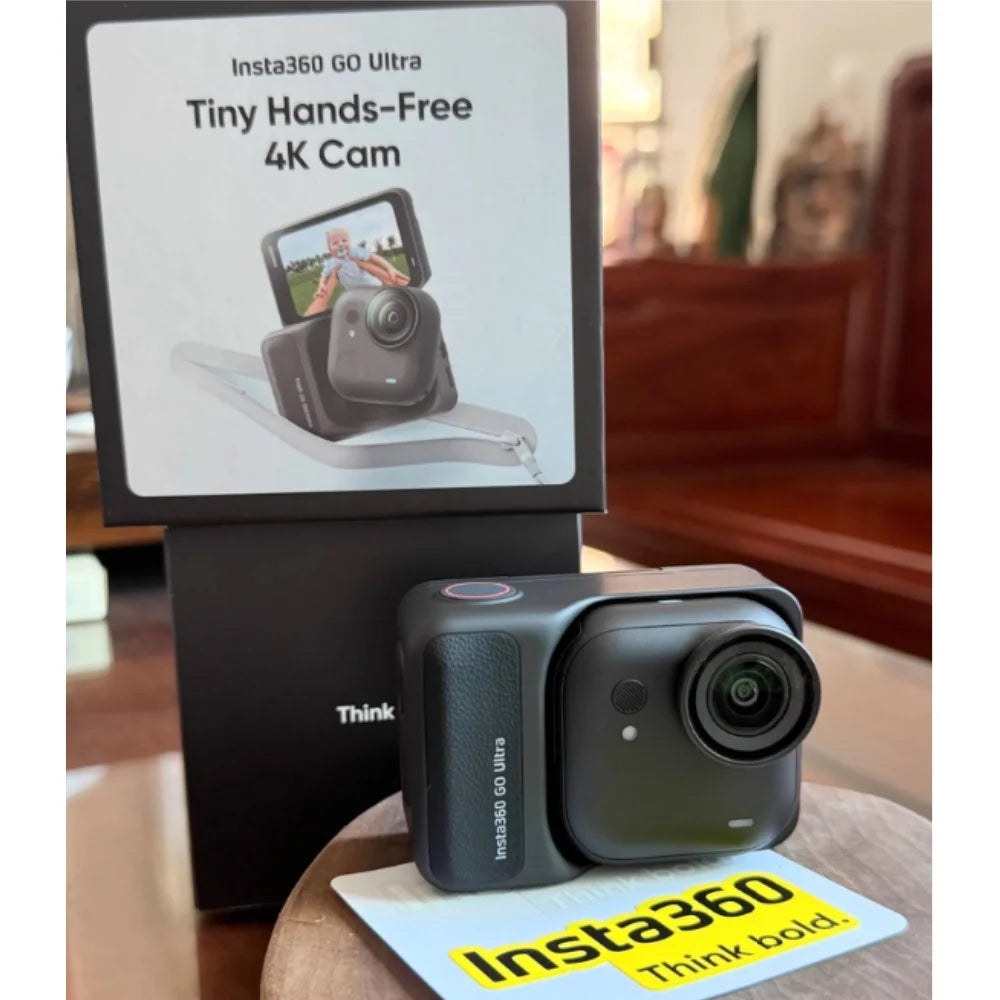 4K Pocket Action Camera for Vlogging and Streaming