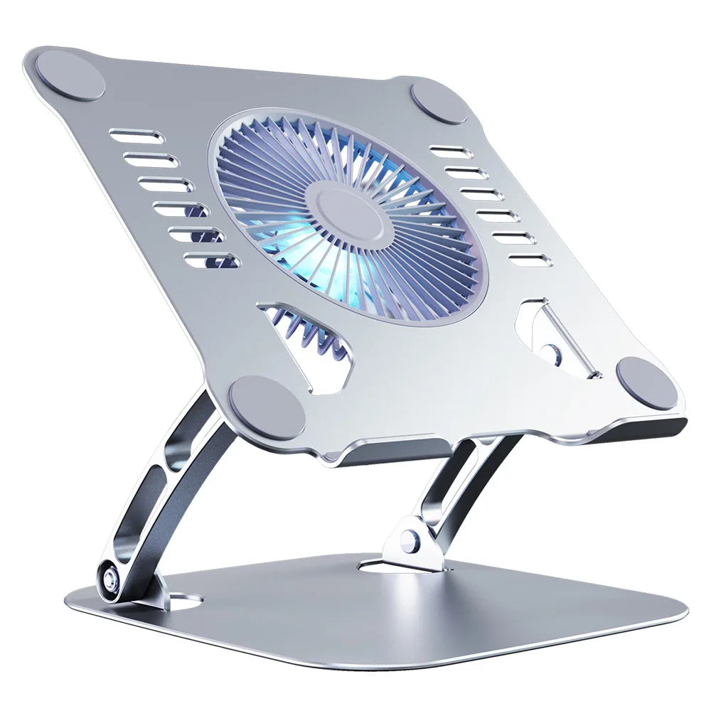 Adjustable Laptop Cooling Stand for Gaming and Office Use