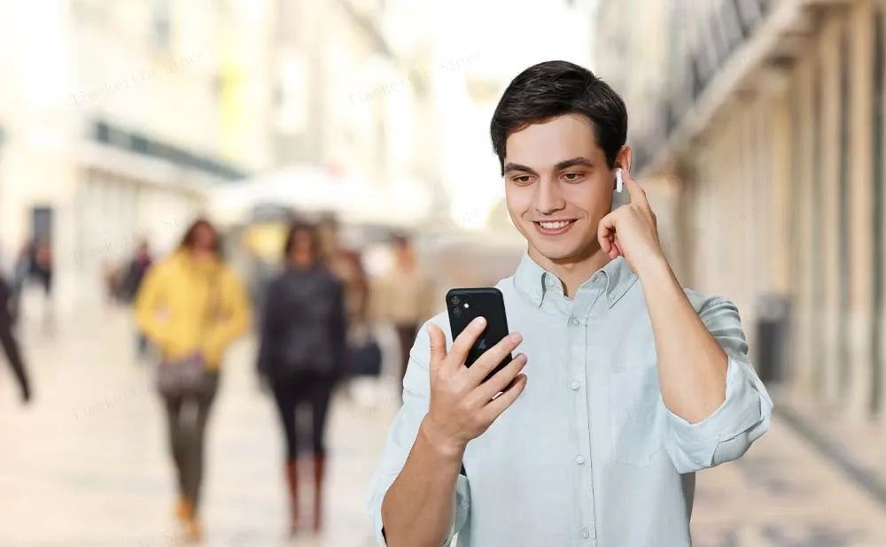 Portable Translator Earbuds with Online & Offline Modes