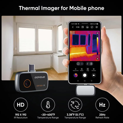 Thermal Imaging Camera for iPhone and Android Inspection