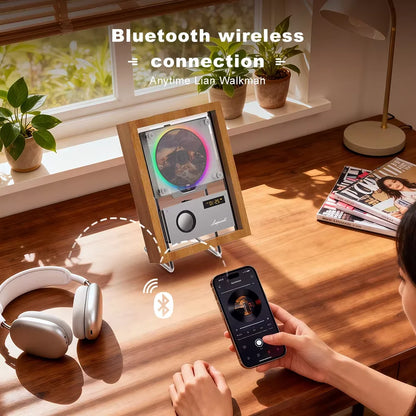 Multifunctional Wall Mounted CD Player with Bluetooth