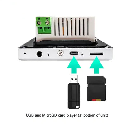 2 Inch Android 10 Touch Wall Amplifier WiFi Bluetooth