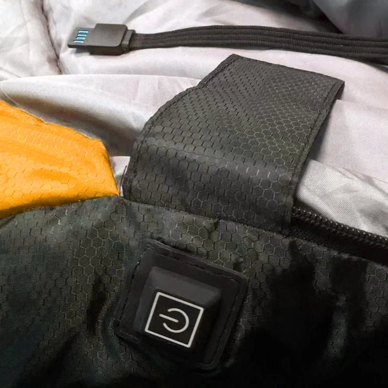 Portable USB Heated Sleeping Bag and Thermal Pad