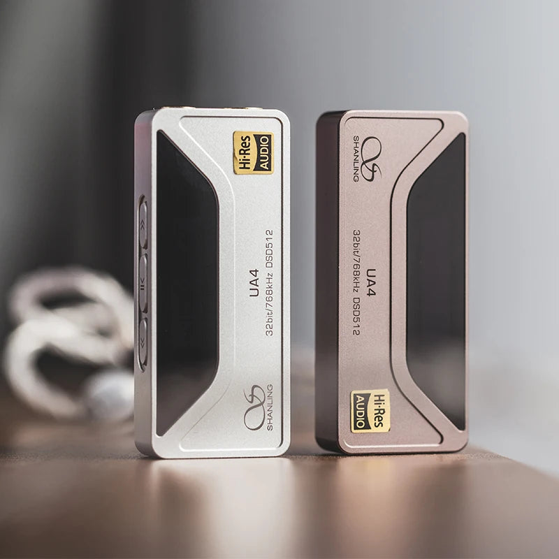 Portable HiFi USB DAC and Headphone Amplifier Titanium