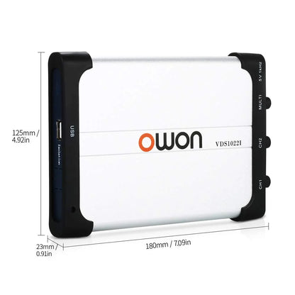 Portable USB Dual-Channel PC Oscilloscope