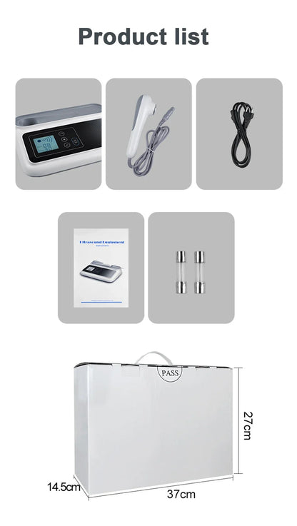Ultrasonic Therapy Machine with LCD for Muscle Pain Relief