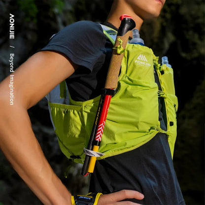 15L Trail Running Hydration Backpack Black Medium