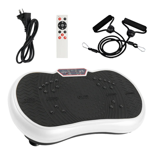 Full Body Vibration Platform Workout Trainer White