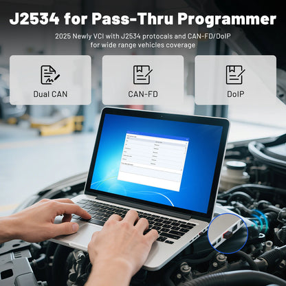 Full System OBD2 Car Diagnostic Scanner with ECU Coding