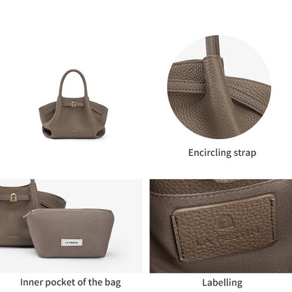 Women Dark Grey Tote Bag Stylish and Spacious