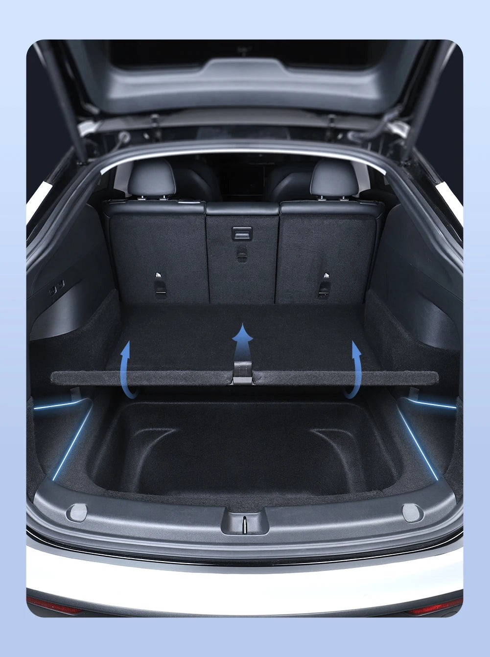 Car Trunk Side Storage Box for Model Y Juniper