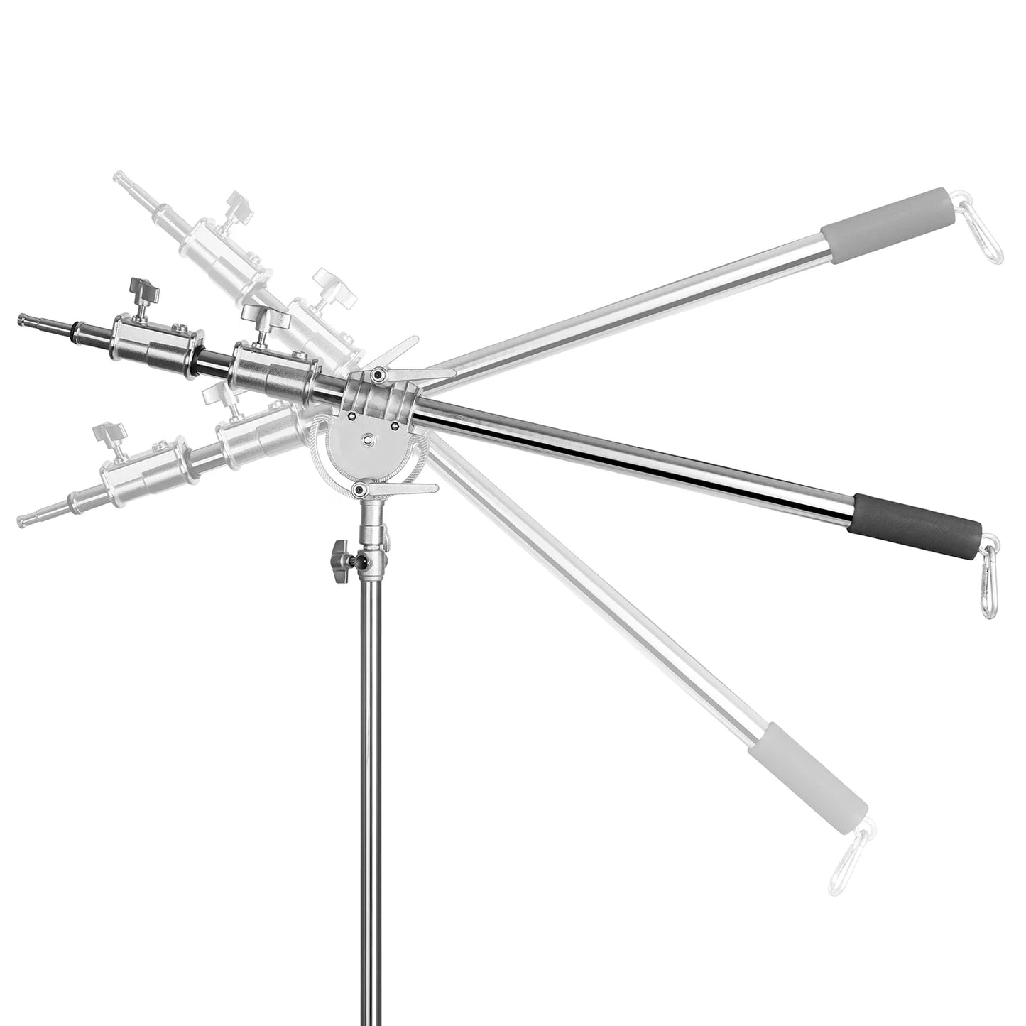 Complete Stainless Steel Light Stand Extension Kit 24m