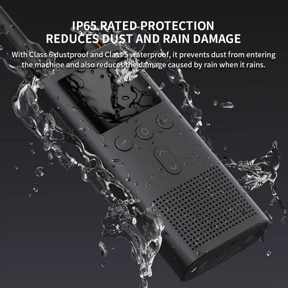 Walkie Talkie with Color Screen 5W Power 6km Range