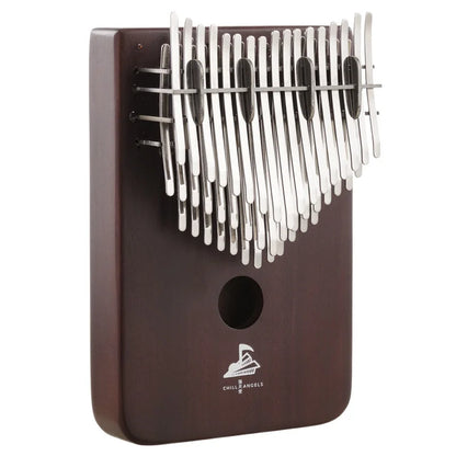Portable 46-Key Kalimba Plate Style Ebony