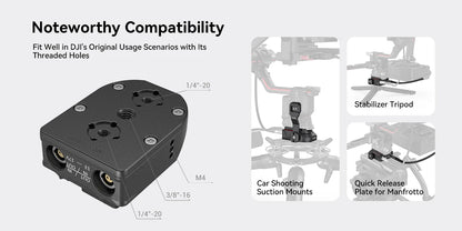 Power Supply Base Plate for DJI RS Series Gimbals