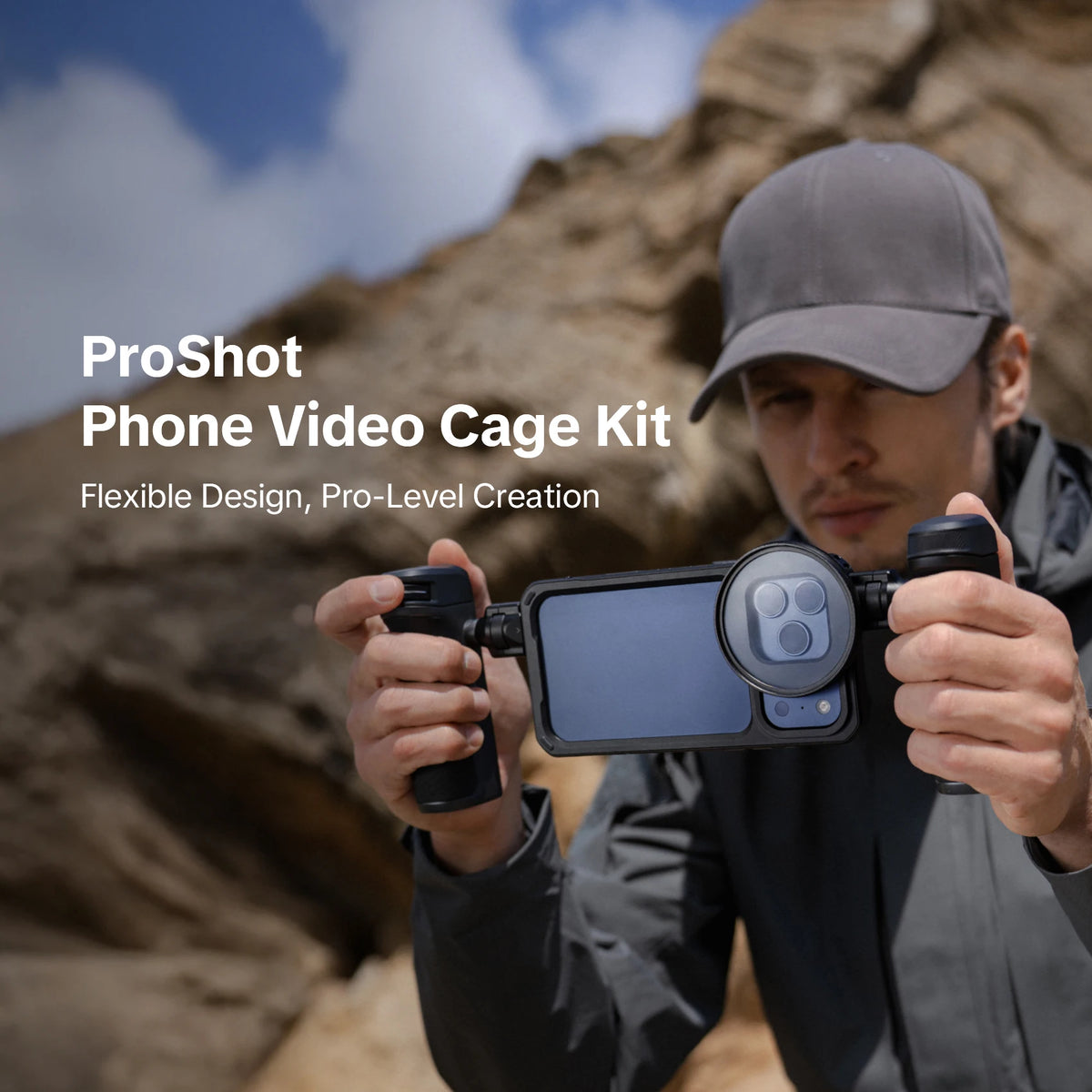 iPhone 17 Pro Max Smartphone Filmmaking Cage Kit