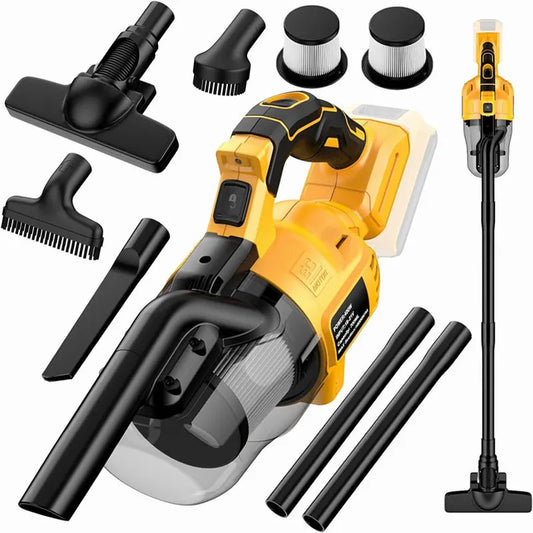 Portable Electric Vacuum Cleaner with 2 Filters for 20V Battery