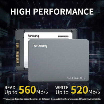 2TB 2.5" SATA SSD Up to 560MB/s Speed