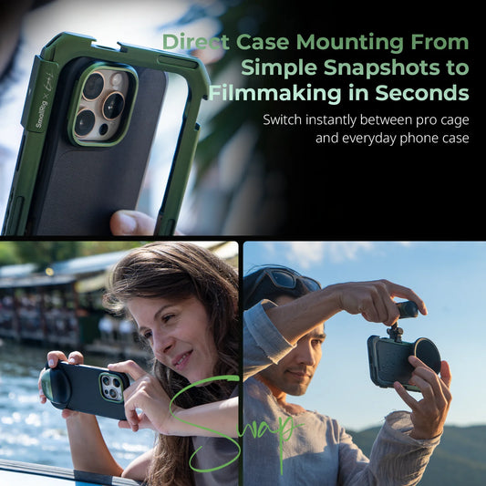 Mobile Video Kit with Wireless Handle for iPhone 16 Pro