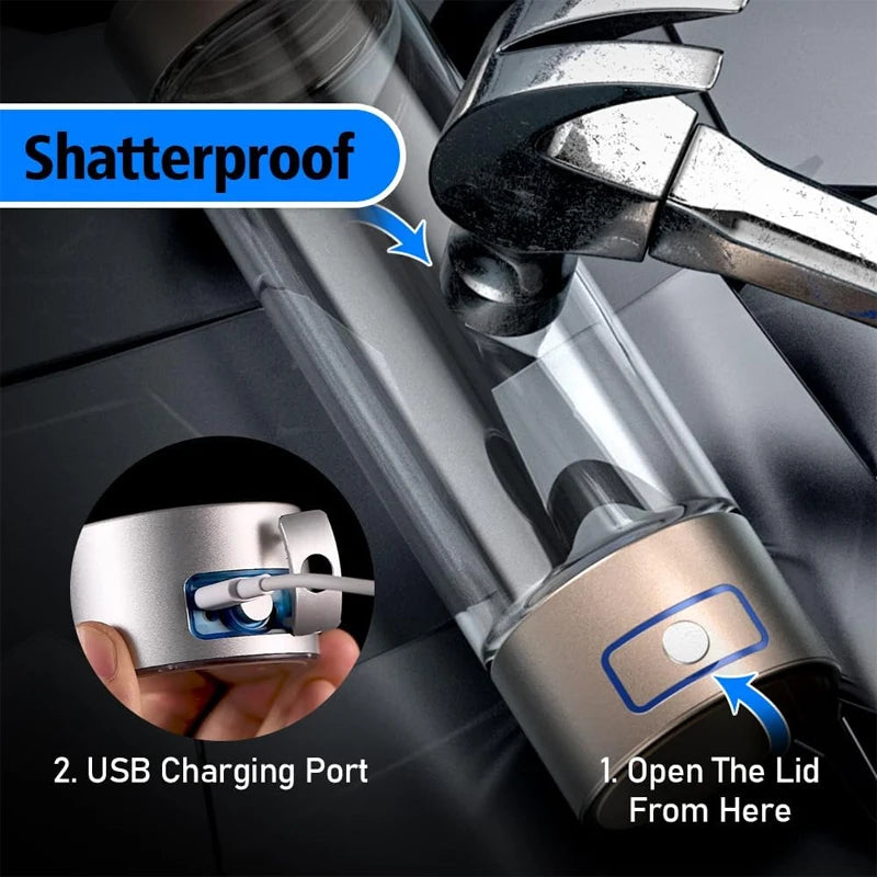 350ML Portable Hydrogen Water Maker Rechargeable