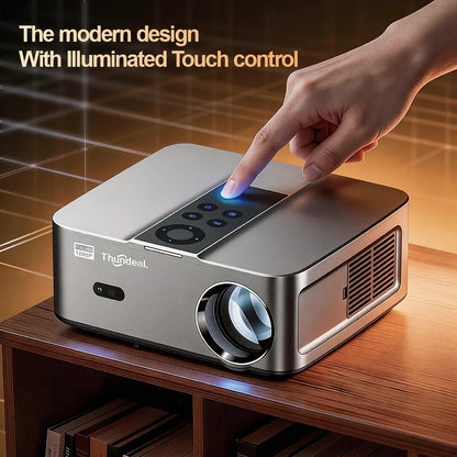 Portable 4K 1080p Android Mini Home Theatre Projector