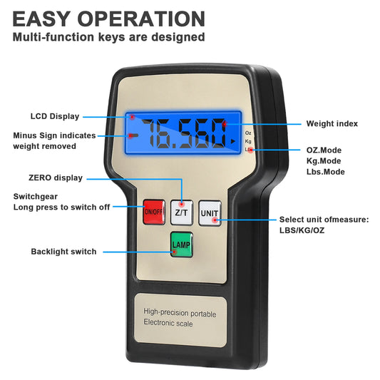 Digital Refrigeration Scale High-Precision for Refrigerants