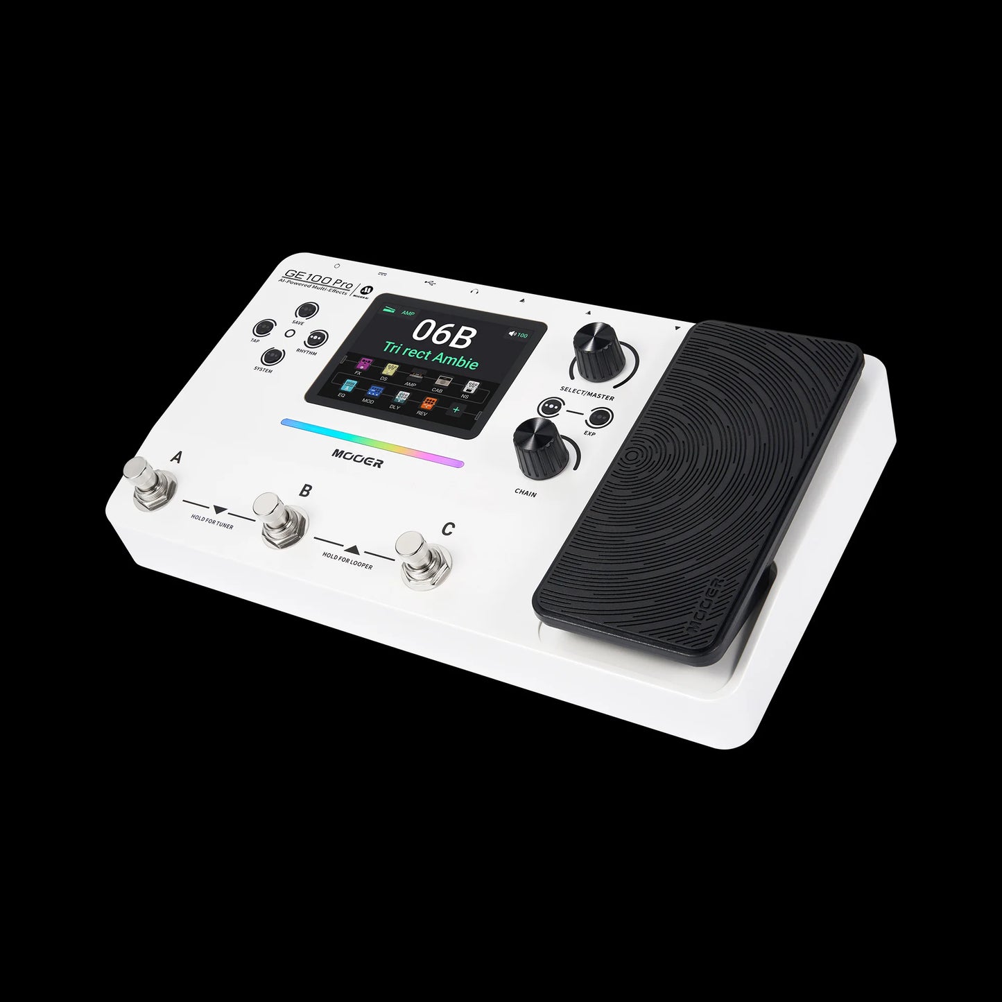 Multi Effects Guitar Pedal with 50 Tone Banks