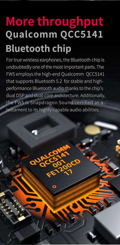 True Wireless Stereo Earbuds with 10mm Drivers