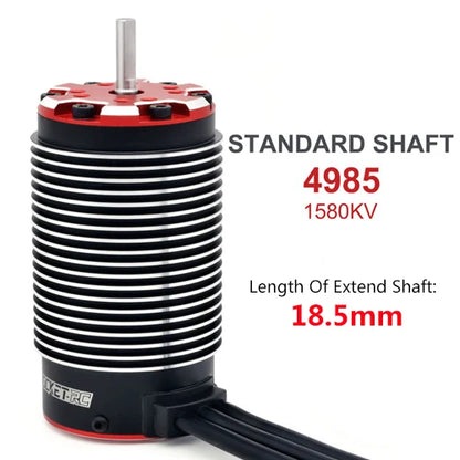 High Performance 4985 1580KV Brushless Motor for RC Monster Trucks
