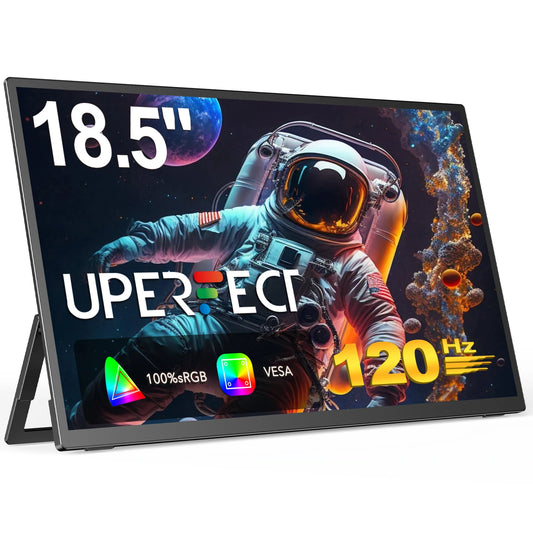 Portable 18.5” 1080p 120Hz Screen for Gaming & Work