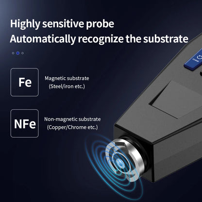 Portable Digital Paint Gauge for Car Surface Measurement