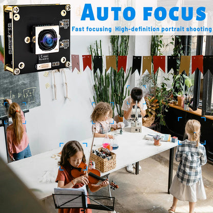 Autofocus Camera Module Case 1m Cable 8K USB