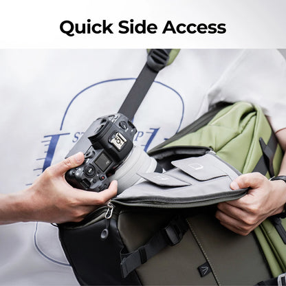 Large Capacity 20L Camera Backpack for Travel and Hiking