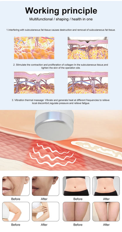 Ultrasonic Cavitation 5D Machine for Cellulite and Weight Loss