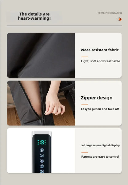 Full Leg Air Compression Massager with Adjustable Settings