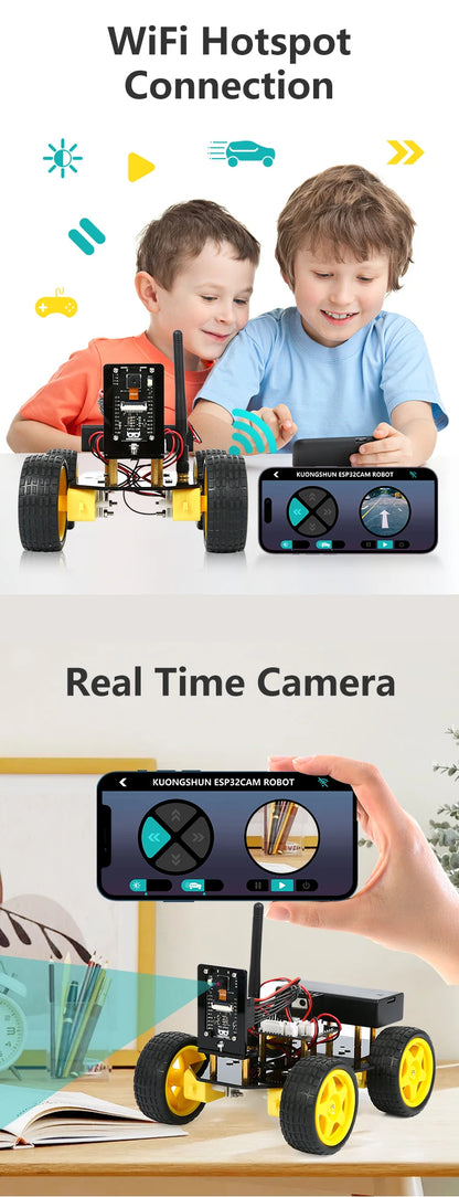 Smart WiFi Robot Car Coding Project Kit