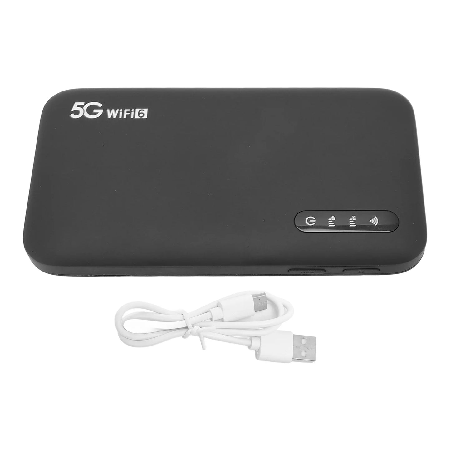 Portable 5G WiFi 6 Hotspot with 6100mAh Battery for Travel