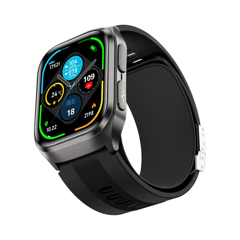 Waterproof Smart Watch S17 Bluetooth Fitness Tracker Black