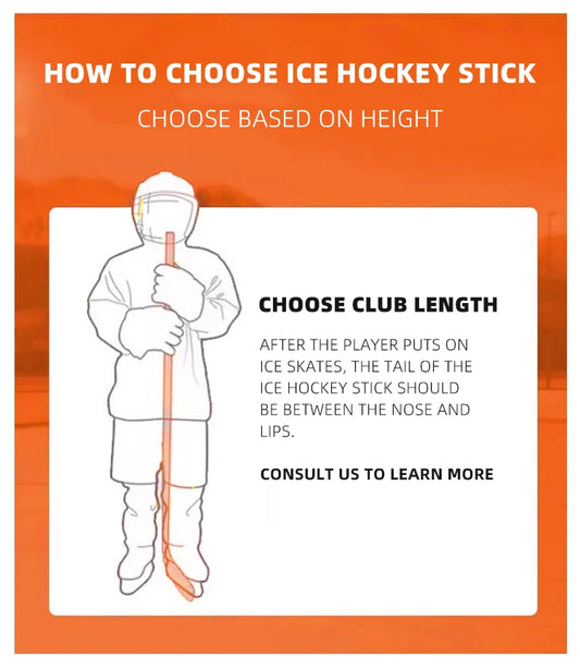 Lightweight Carbon Hockey Stick Set P29 85 Flex RH