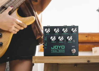 Portable Bass Guitar Pedal Tidal Wave Preamp Effect