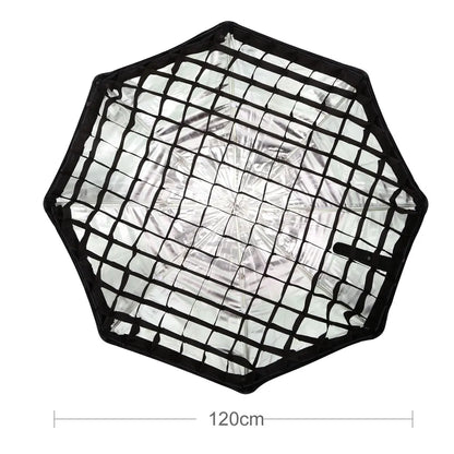 120cm Honeycomb Grid Softbox for Flash Speedlight