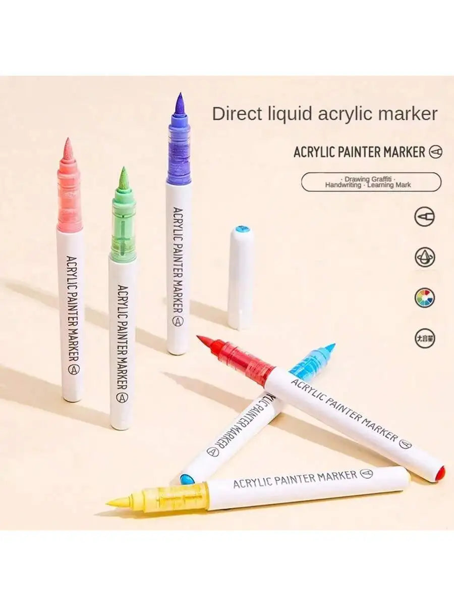 192 Color Acrylic Marker Set for DIY Art Graffiti