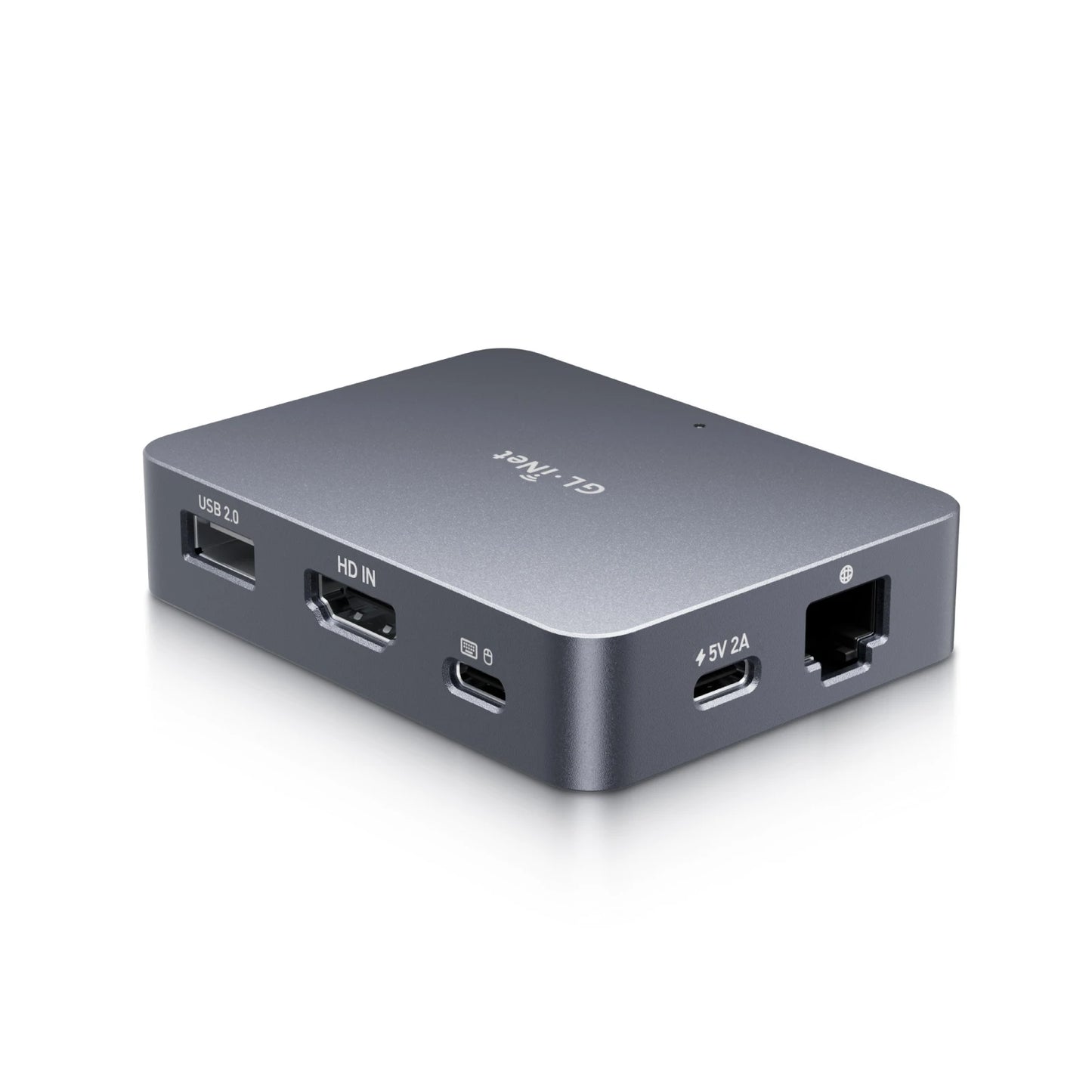 Portable 4K Remote Keyboard Video Mouse Control Unit
