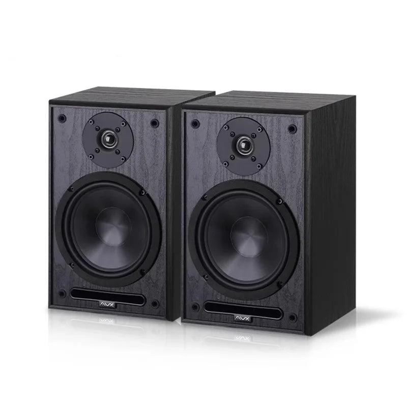 6.5" Bookshelf Speakers 2-Way 100W Stereo Pair