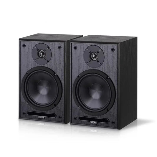 6.5" Bookshelf Speakers 2-Way 100W Stereo Pair