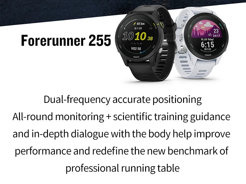 Professional Running Smartwatch with Triathlon Tracking